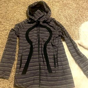 Lululemon Long scuba zip up